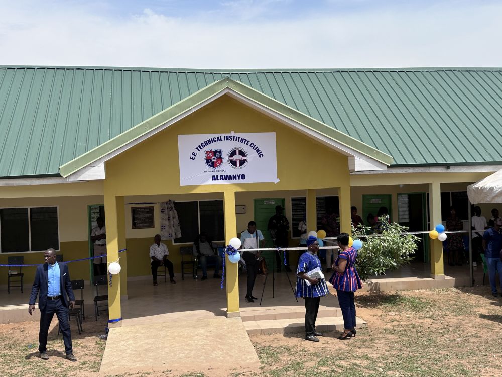 Neue Gesundheitsstation in Ghana 